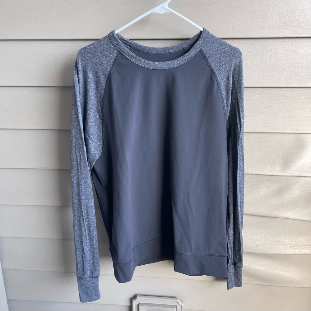 LULULEMON Ball Sport Tee Long Sleeve Deep Coal Mens Sz Medium‎ ?